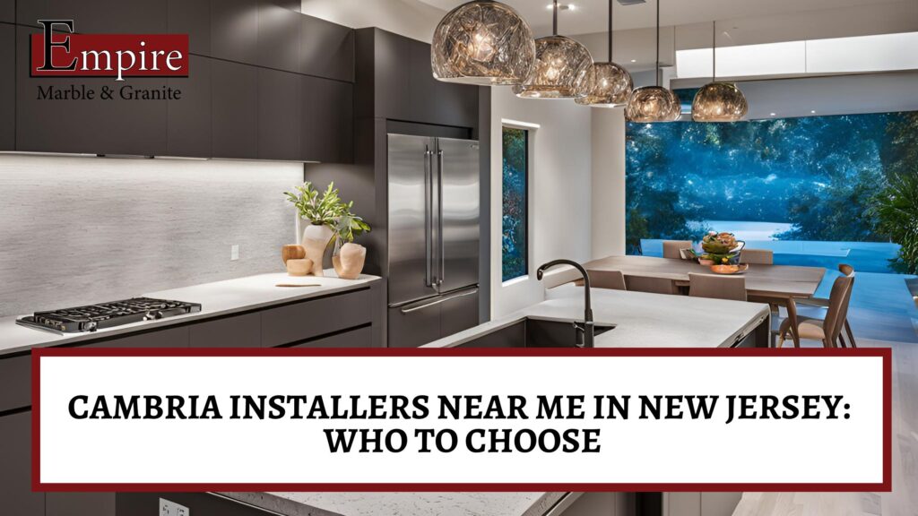 cambria installers near me in New Jersey