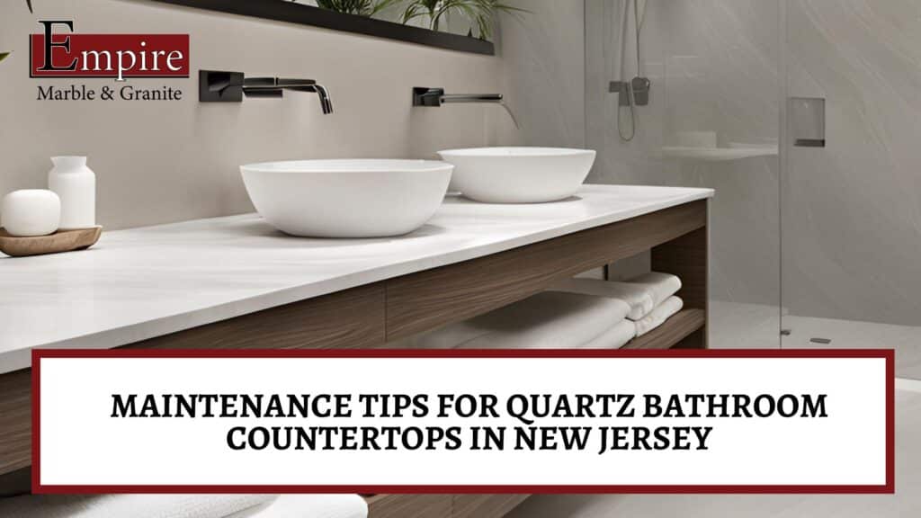 quartz bathroom countertops in New Jersey