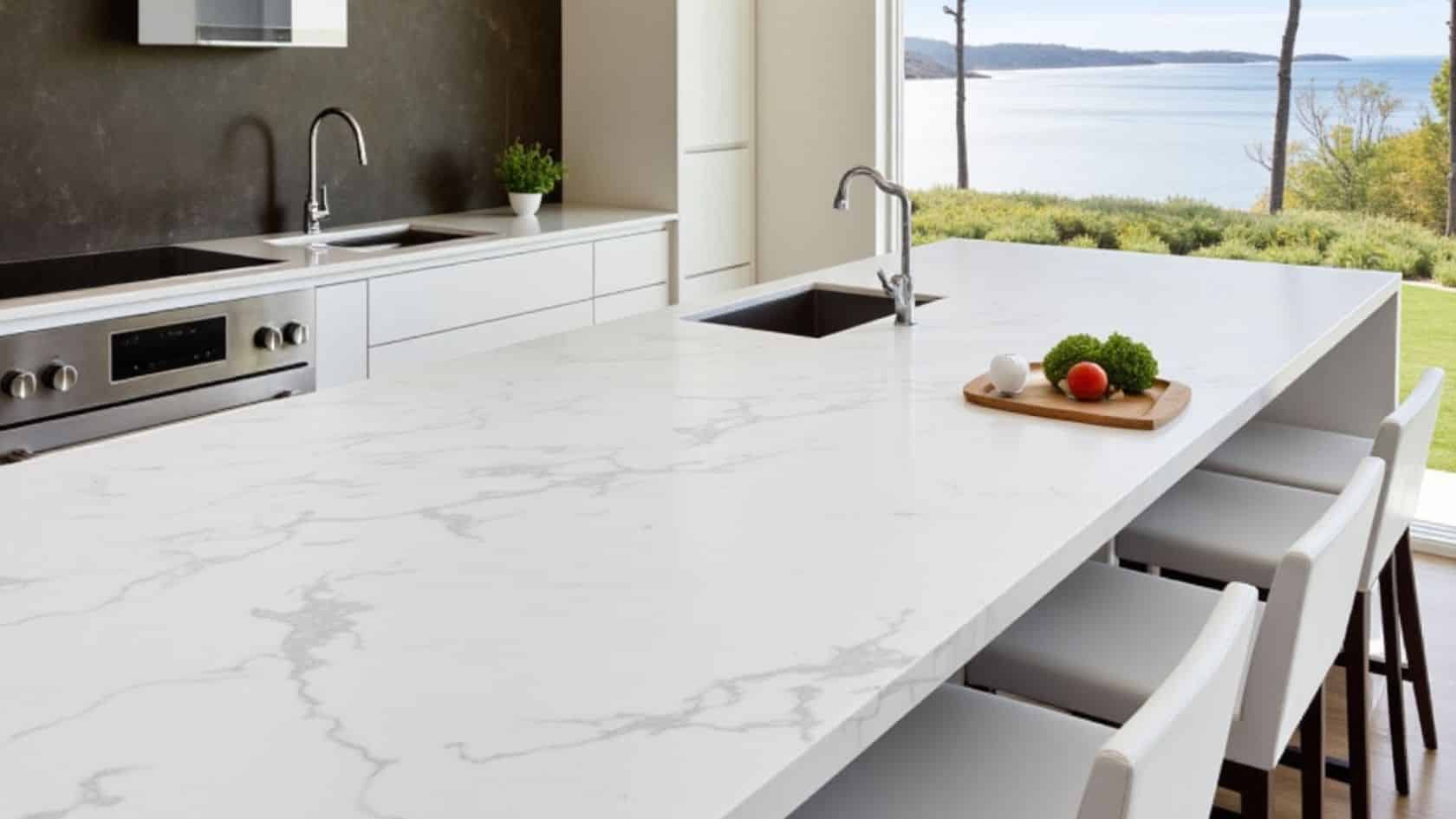 Quartz kitchen countertops